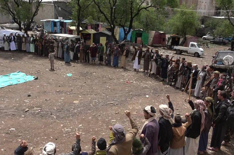 قافلة مالية ووقفة في الحيمة الداخلية بمحافظة صنعاء